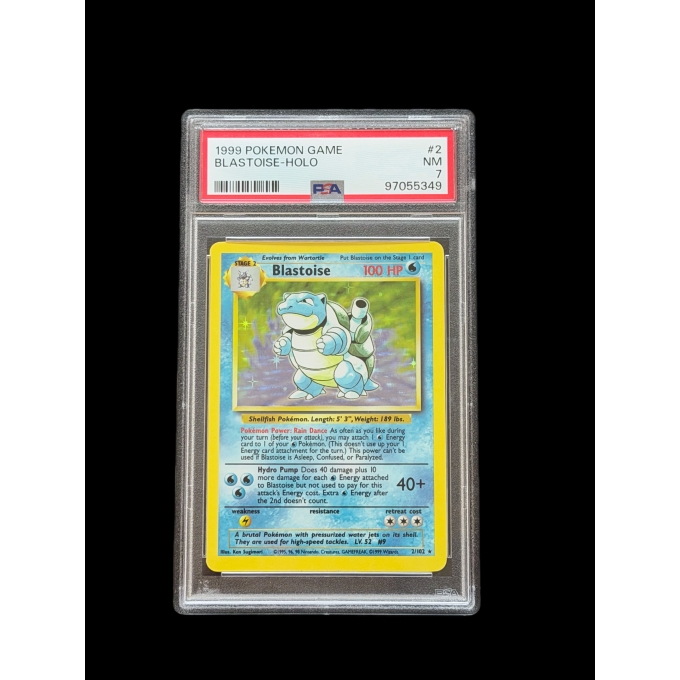 BLASTOISE HOLO GAME 1999 - PSA 7