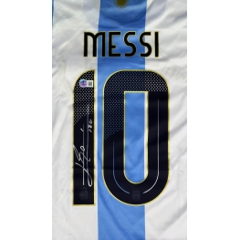 LIONEL MESSI AUTÓGRAFO - CAMISA SELEÇÃO ARGENTINA