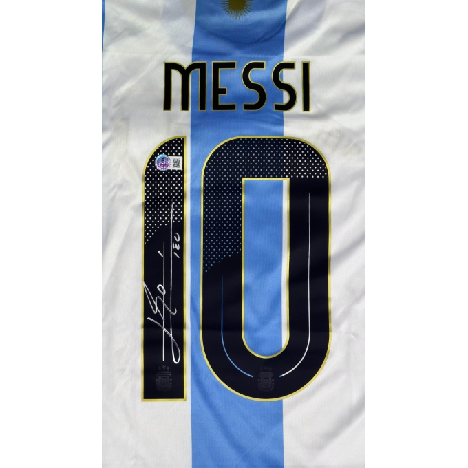 LIONEL MESSI AUTÓGRAFO - CAMISA SELEÇÃO ARGENTINA