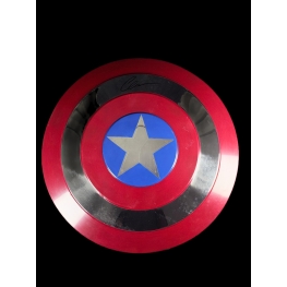 Escudo do Capitão América Autografado por Chris Evans