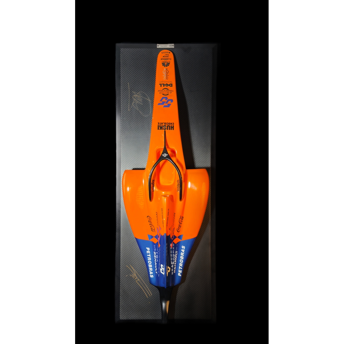 Cockpit McLaren Assinado por Lando Norris