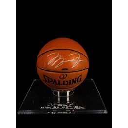 Michael Jordan Autógrafo - Bola de Basquetebol.