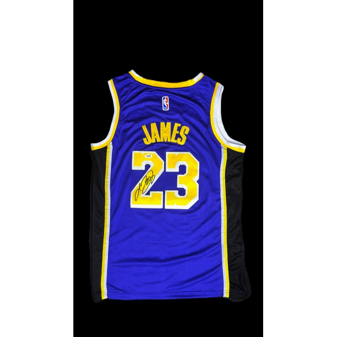 LeBron James Autógrafo - Camisa Los Angeles Lakers