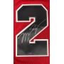 Michael Jordan Autógrafo - Camisa Chicago Bulls 1997-98