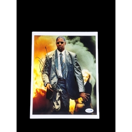 Denzel Washington Autógrafo – Foto John Creasy (Chamas da Vingança)