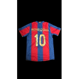 RONALDINHO AUTÓGRAFO – CAMISA BARCELONA