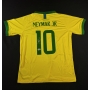 Camiseta Amarela da Seleção Brasileira autografada por Neymar Júnior.