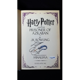 DANIEL RADCLIFFE AUTÓGRAFO – HARRY POTTER AND THE PRISONER OF AZKABAN (MINALIMA EDITION)