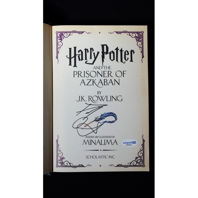 DANIEL RADCLIFFE AUTÓGRAFO – HARRY POTTER AND THE PRISONER OF AZKABAN (MINALIMA EDITION)