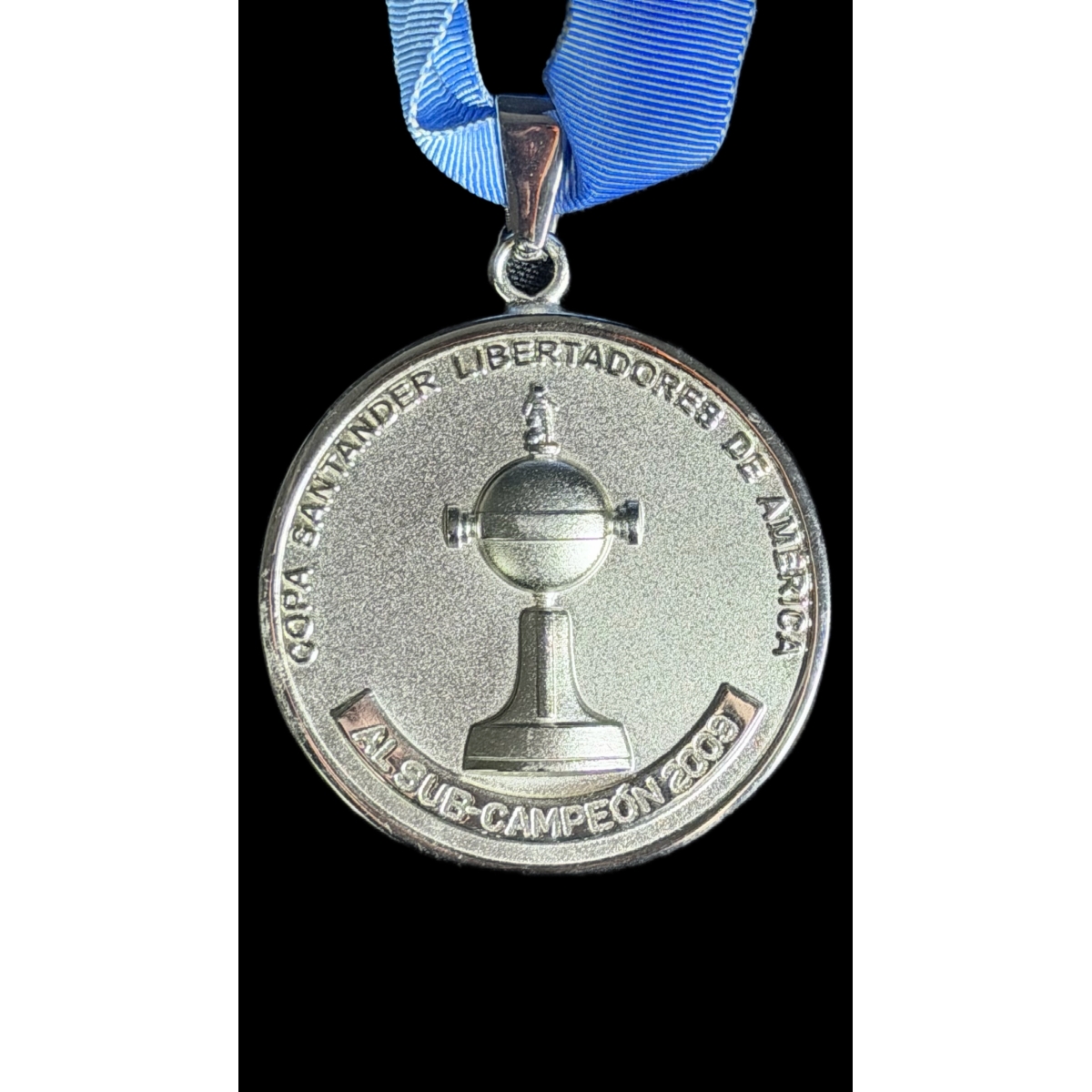 MEDALHA OFICIAL DA COPA LIBERTADORES DA AMÉRICA 2009 – THIAGO RIBEIRO (VICE-CAMPEÃO)