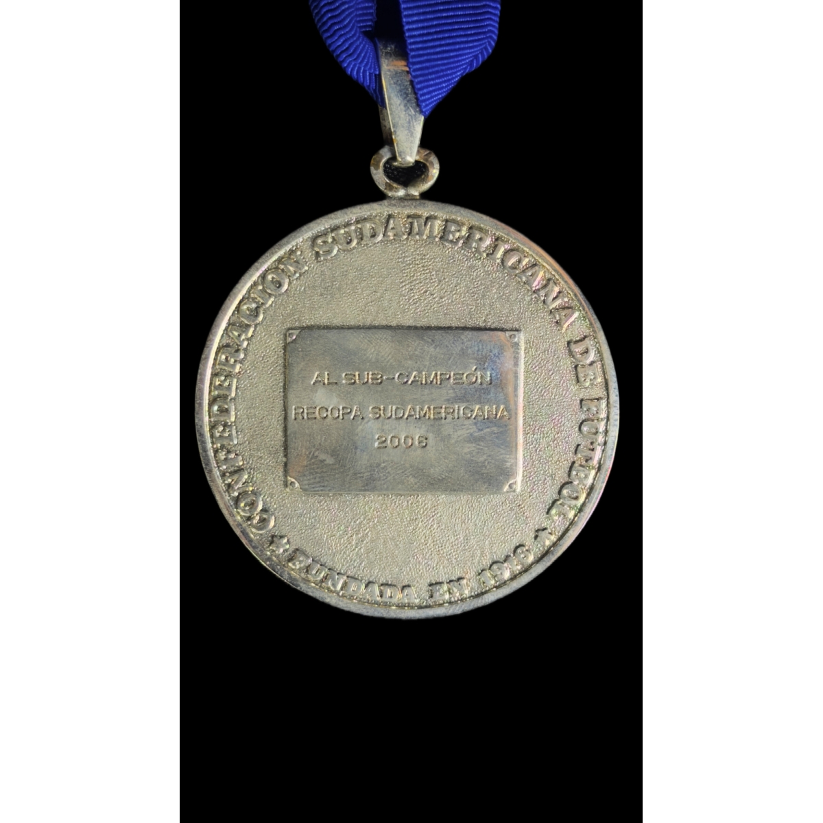 MEDALHA OFICIAL DA RECOPA SUL-AMERICANA 2006 – THIAGO RIBEIRO (VICE-CAMPEÃO)