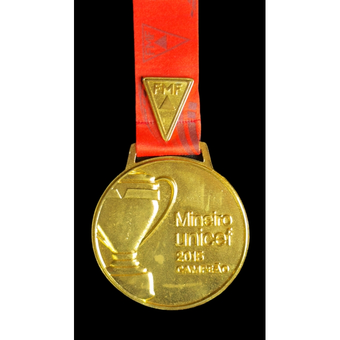 MEDALHA OFICIAL CAMPEÃO MINEIRO UNICEF 2015 – THIAGO RIBEIRO