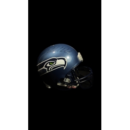 MIKE MACDONALD AUTÓGRAFO - SEATTLE SEAHAWKS HELMET