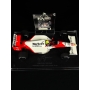 AYRTON SENNA AUTÓGRAFO - INGRESSO GP JAPÃO 1990 + MINIATURA McLAREN