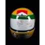 AYRTON SENNA AUTÓGRAFO – CAPACETE ASSINADO