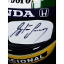 AYRTON SENNA AUTÓGRAFO – ASSINATURA NA VISEIRA DO CAPACETE