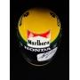 AYRTON SENNA AUTÓGRAFO – ASSINATURA NA VISEIRA DO CAPACETE