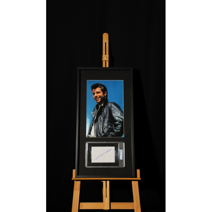 JOHN TRAVOLTA AUTÓGRAFO – ASSINATURA ORIGINAL