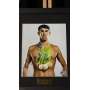 Michael Phelps — Foto Olímpica Autografada (Rio 2016)