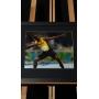 USAIN BOLT AUTÓGRAFO - FOTO RIO 2016 EMOLDURADA