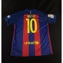 Camiseta do Barcelona Autografada por Messi.