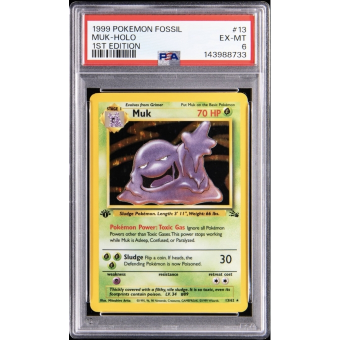first edition muk pokemon card Muk [1st Edition] #28 Prices | Pokemon Fossil