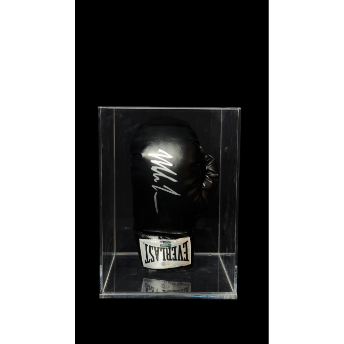 Mike Tyson Autógrafo - Luva de Boxe Everlast.