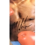 MIKE TYSON AUTÓGRAFO - CAPA SPORTS ILLUSTRATED 1986 EMOLDURADA