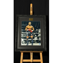 MIKE TYSON AUTÓGRAFO - FOTO EMOLDURADA