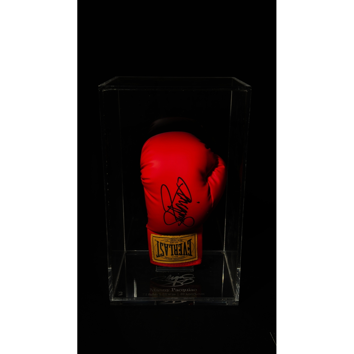 MANNY PACQUIAO AUTÓGRAFO - LUVA DE BOXE EVERLAST