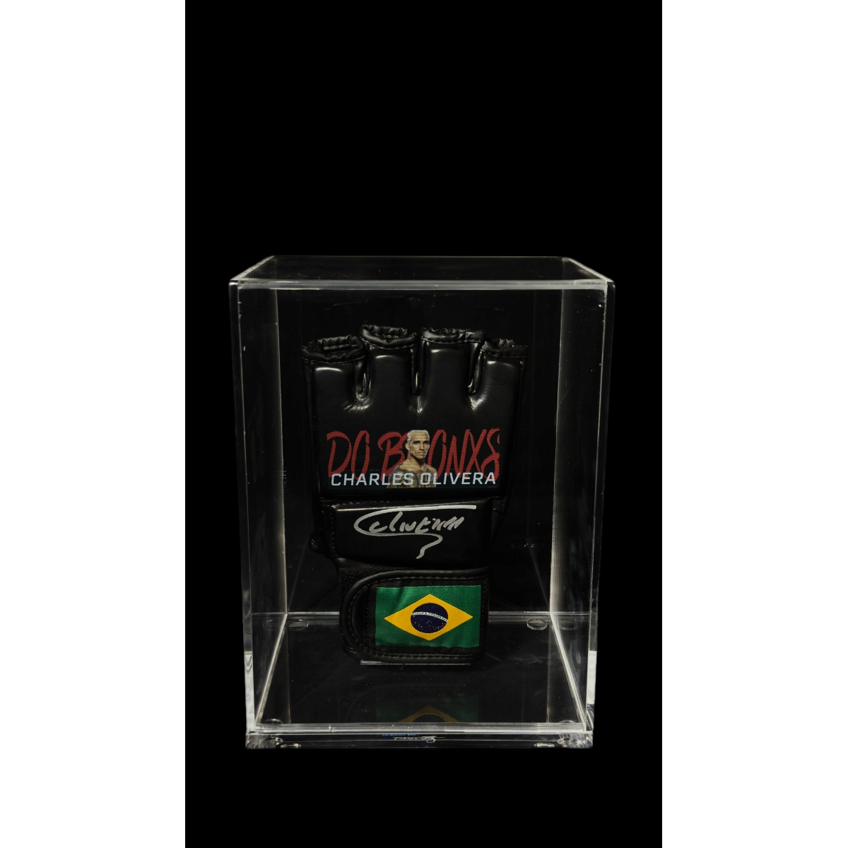 CHARLES OLIVEIRA AUTÓGRAFO - LUVA DE MMA