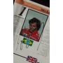 AYRTON SENNA E GERHARD BERGER – FOLHA DUPLAMENTE AUTOGRAFADA