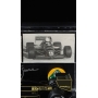 AYRTON SENNA AUTÓGRAFO – PASSE ORIGINAL DETROIT GRAND PRIX 1986