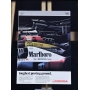 AYRTON SENNA AUTÓGRAFO – PÁGINA ORIGINAL DE REVISTA McLAREN HONDA