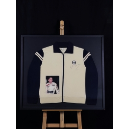 AYRTON SENNA AUTÓGRAFO – JAQUETA SERGIO TACCHINI