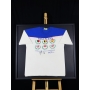 AYRTON SENNA AUTÓGRAFO DATADO "RIO 88" – CAMISETA FIRST PLACES FORMULA ONE WORLD CHAMPIONSHIP