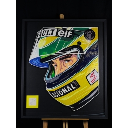 AYRTON SENNA AUTÓGRAFO – PINTURA SENNA