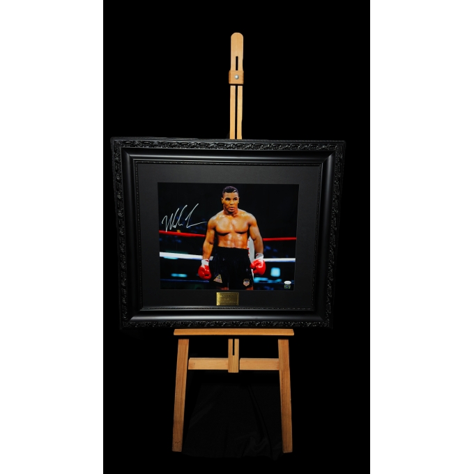 MIKE TYSON AUTÓGRAFO - FOTOGRAFIA EMOLDURADA
