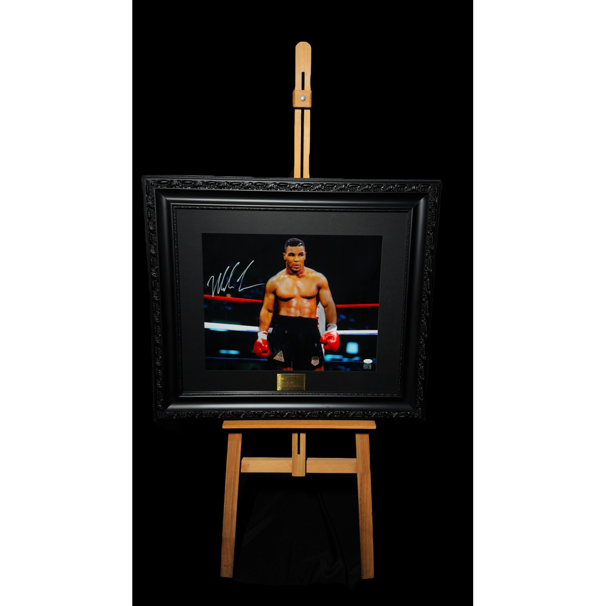 MIKE TYSON AUTÓGRAFO - FOTOGRAFIA EMOLDURADA