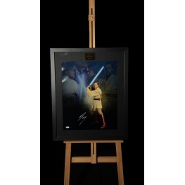 EWAN McGREGOR AUTÓGRAFO - FOTOGRAFIA EMOLDURADA OBI-WAN KENOBI