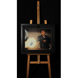 AL PACINO AUTÓGRAFO - FOTOGRAFIA EMOLDURADA SCARFACE