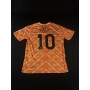 Camiseta da Seleção da Holanda autografada por Gullit.
