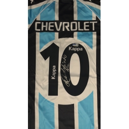 RONALDINHO GAÚCHO AUTÓGRAFO – CAMISA GRÊMIO Nº 10
