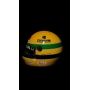 AYRTON SENNA AUTÓGRAFO – CAPACETE MCLAREN HONDA FAV. 92