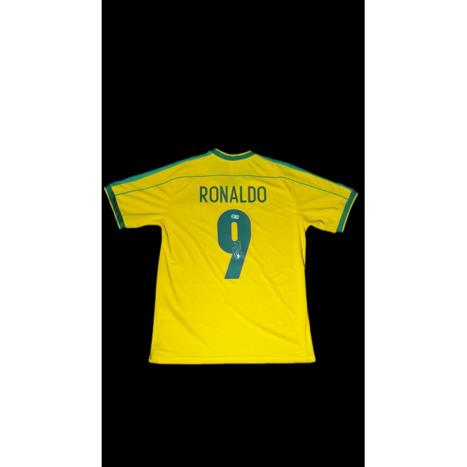 RONALDO FENÔMENO AUTÓGRAFO – CAMISA BRASIL