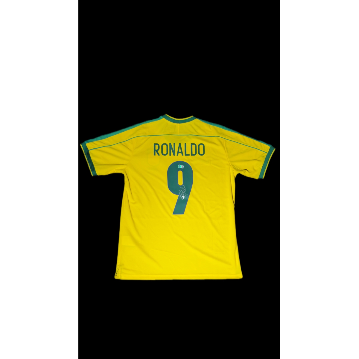 RONALDO FENÔMENO AUTÓGRAFO – CAMISA BRASIL