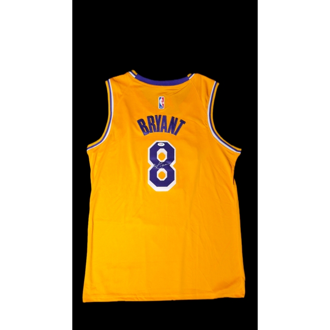 KOBE BRYANT AUTÓGRAFO – JERSEY LOS ANGELES LAKERS