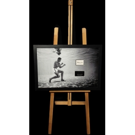 MUHAMMAD ALI AUTÓGRAFO – QUADRO BOOKPLATE DISPLAY