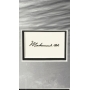 MUHAMMAD ALI AUTÓGRAFO – QUADRO BOOKPLATE DISPLAY