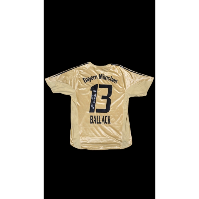 MICHAEL BALLACK AUTÓGRAFO – CAMISA BAYERN MÜNCHEN 13